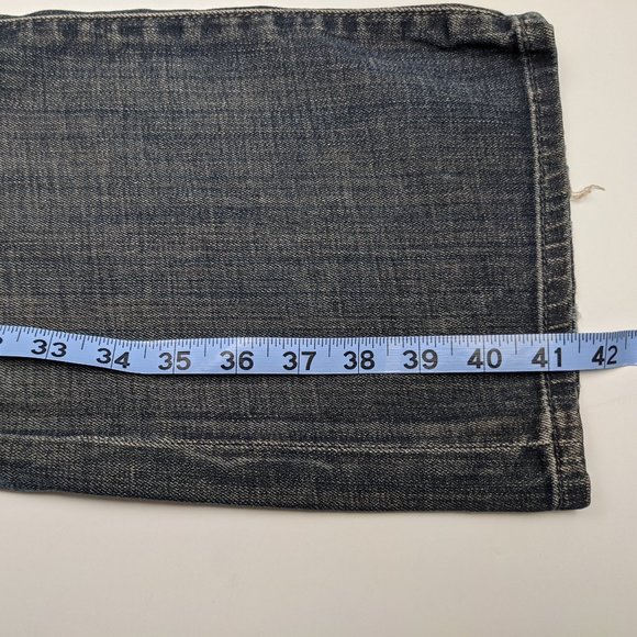 7 For All Mankind Bootcut Swarovski Jeans Sz 28 - Picture 7 of 11